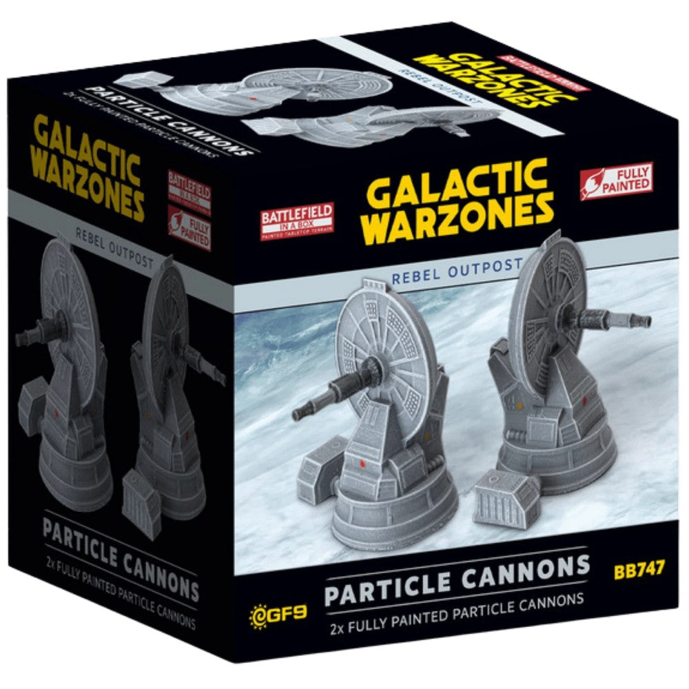 PREORDER Battlefield in a Box: Galactic Warzones: Rebel Outpost - Particle Cannons