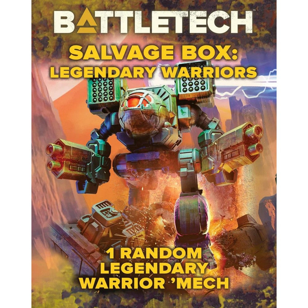 PREORDER BattleTech SalvageBox: Legendary Warriors [Display]