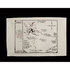PREORDER WETA - The Hobbit Trilogy - Tea Towel - Thorins Map
