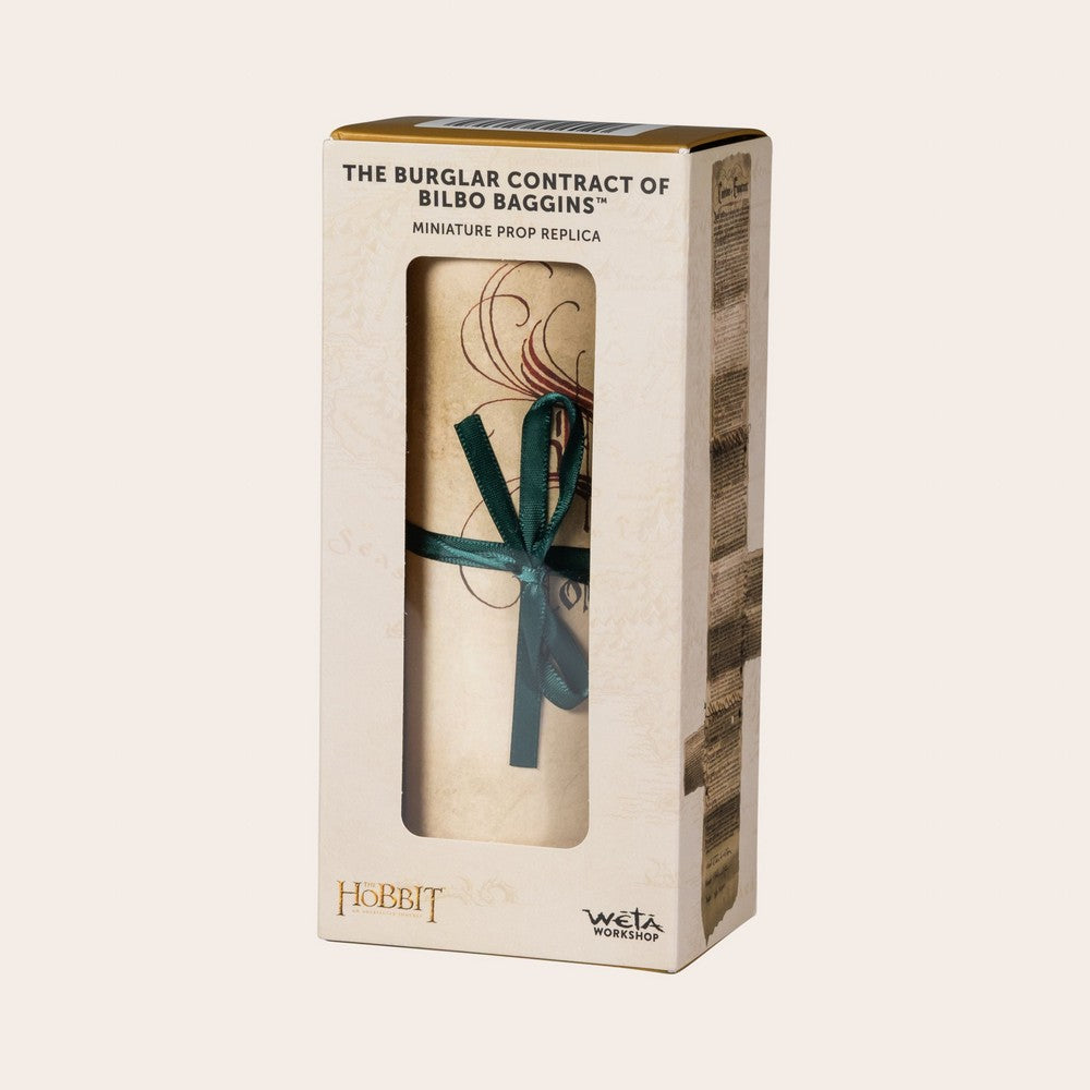 PREORDER WETA - The Hobbit Trilogy - Burglar Contract of Bilbo Baggins - Mini