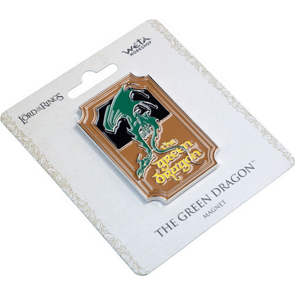PREORDER WETA - The Lord of the Rings Trilogy - Fridge Magnet (Enamel) - The Green Dragon