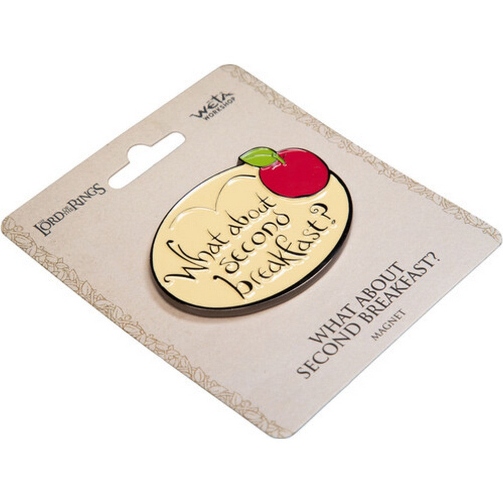 PREORDER WETA - The Lord of the Rings Trilogy - Fridge Magnet (Enamel) - What About 2ND Breakfast