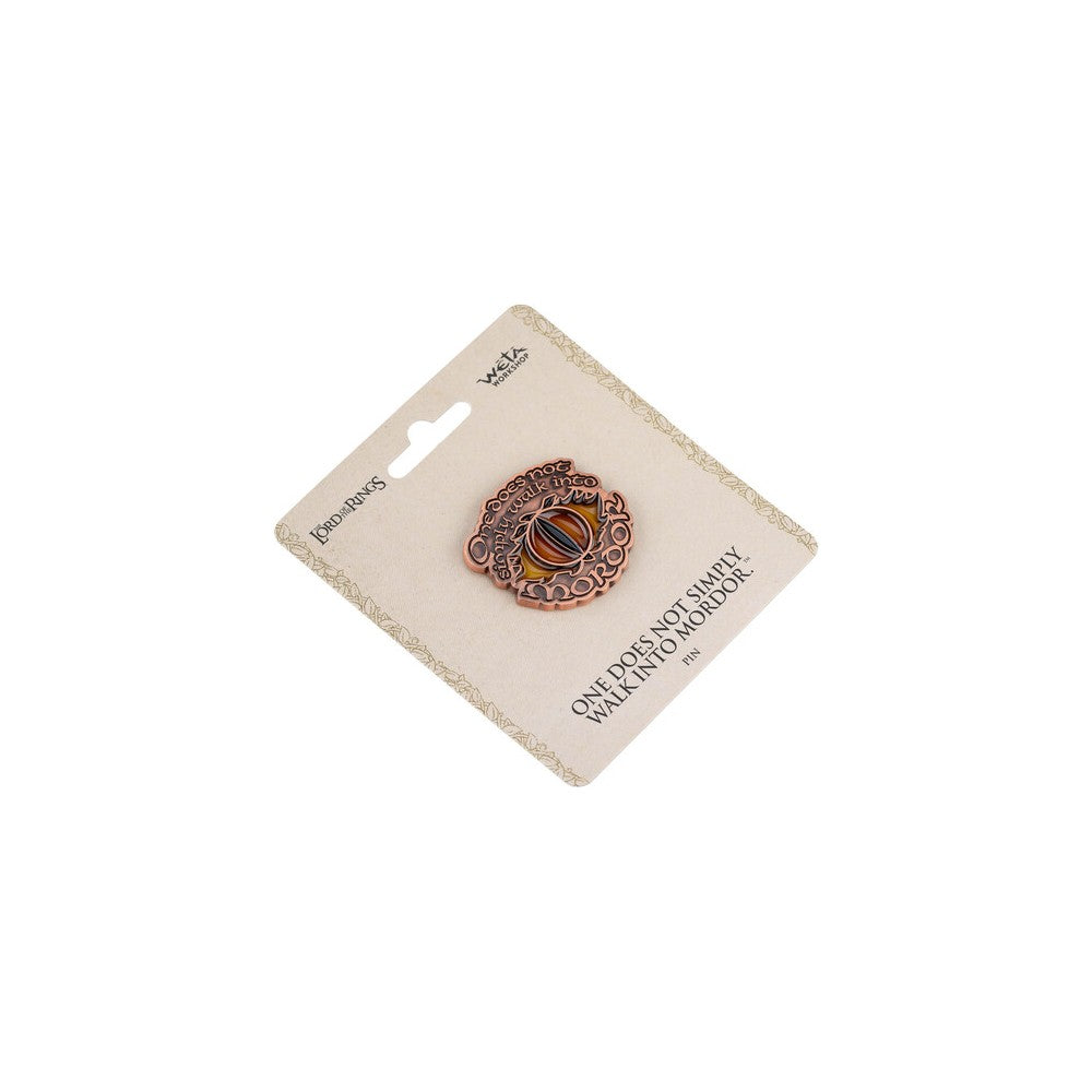 PREORDER WETA - The Lord of the Rings Trilogy - Pin - One Does Not Simply Walk Into Mordor