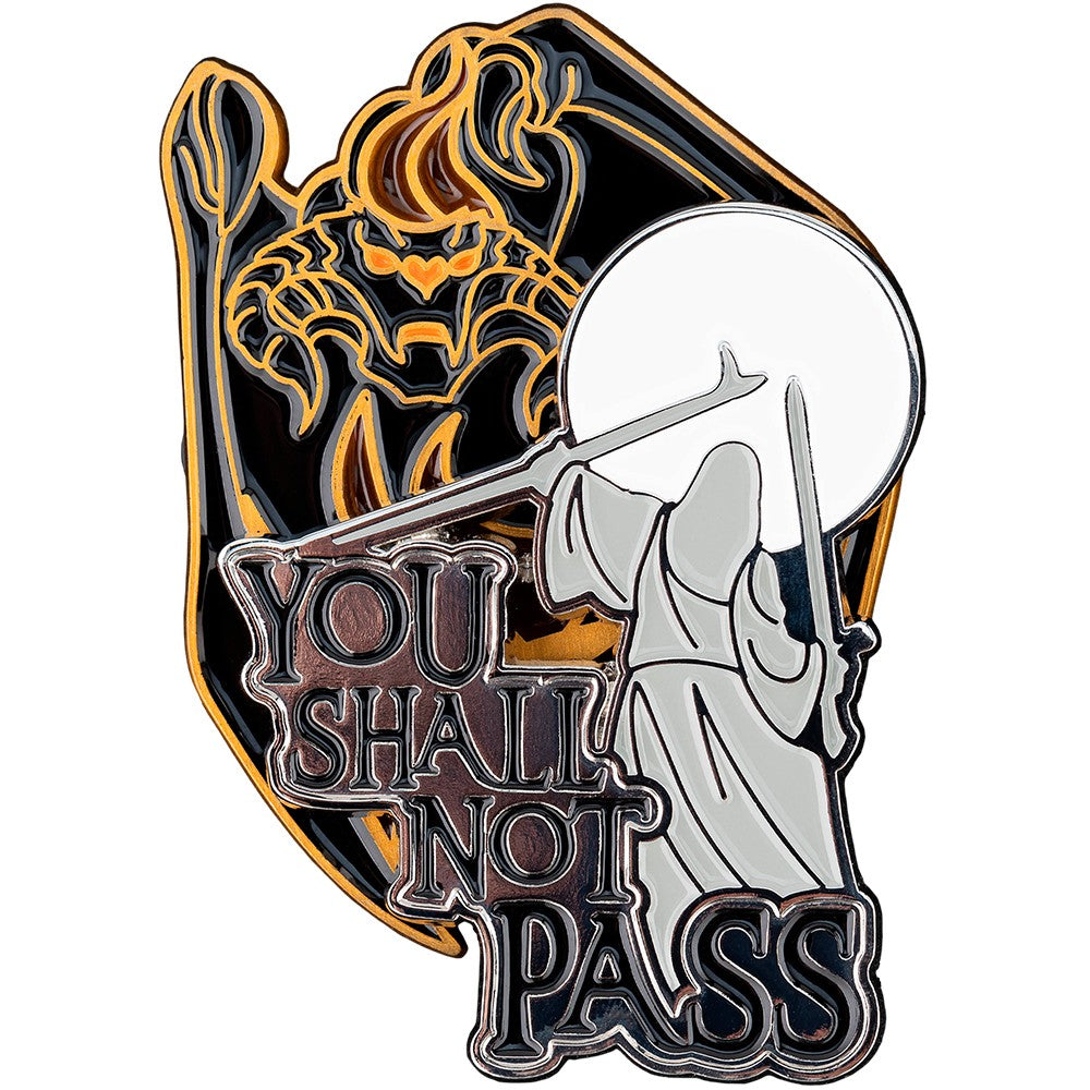 PREORDER WETA - The Lord of the Rings Trilogy - Pin Set - You Shall Not Pass 2PK