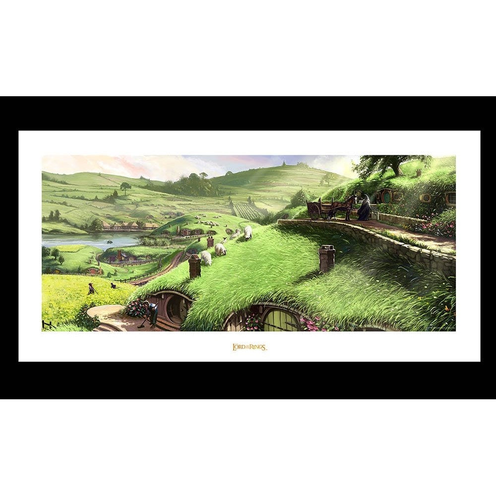 PREORDER WETA - The Lord of the Rings Trilogy - Art Print - Disturber of the Peace