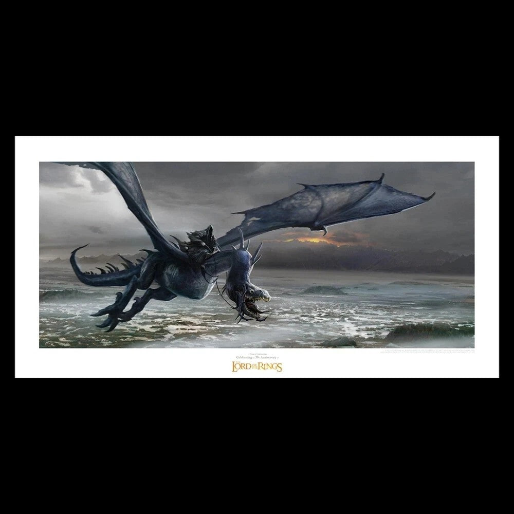 PREORDER WETA - The Lord of the Rings Trilogy - Art Print - Nazgul Ahunt