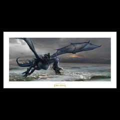 PREORDER WETA - The Lord of the Rings Trilogy - Art Print - Nazgul Ahunt