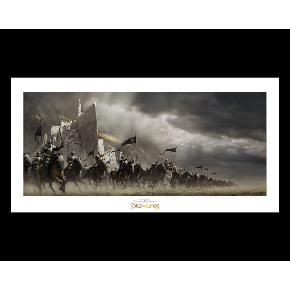 PREORDER WETA - The Lord of the Rings Trilogy - Art Print - Faramirs Charge