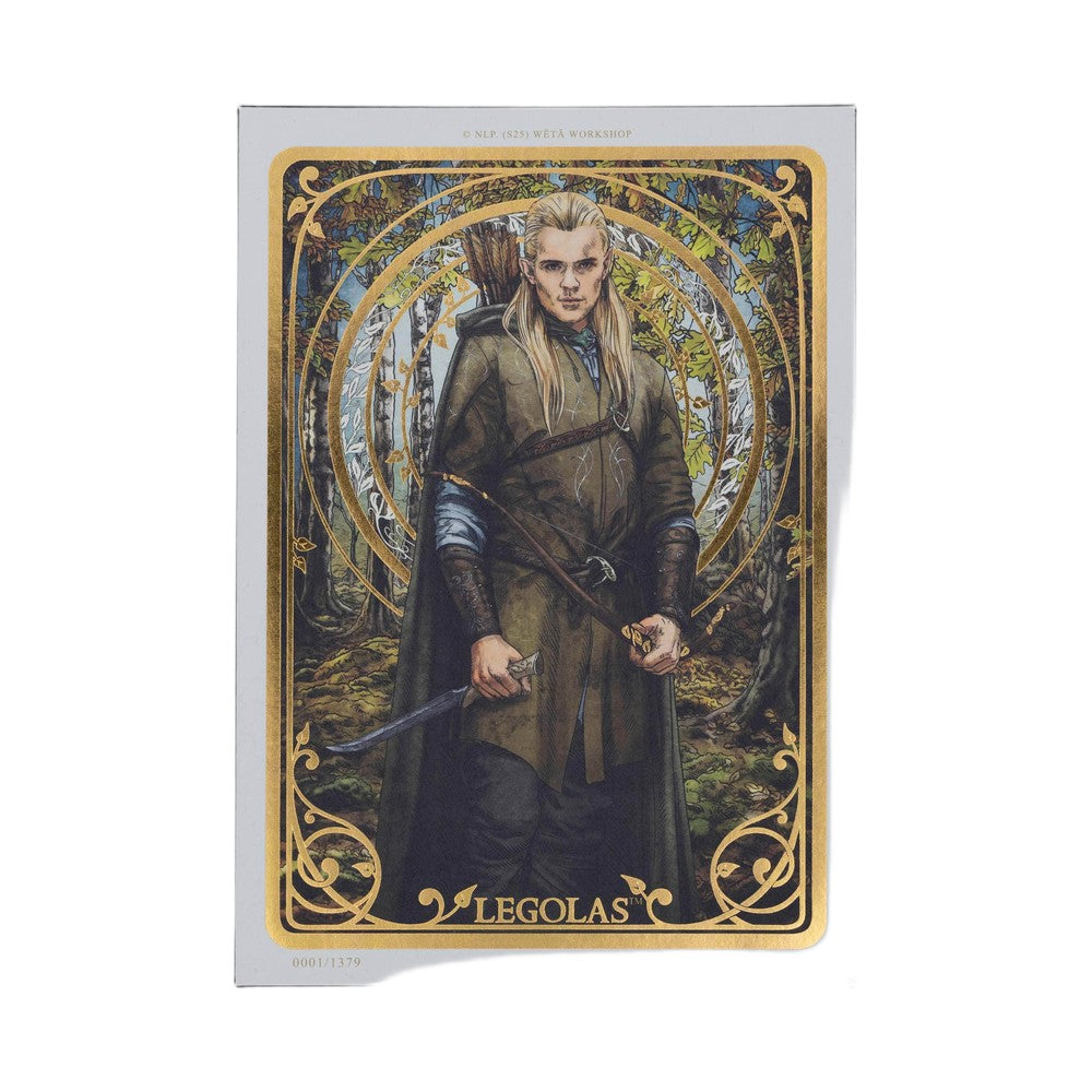 PREORDER WETA - The Lord of the Rings Trilogy - Art Print-Legolas Art Card (A5)