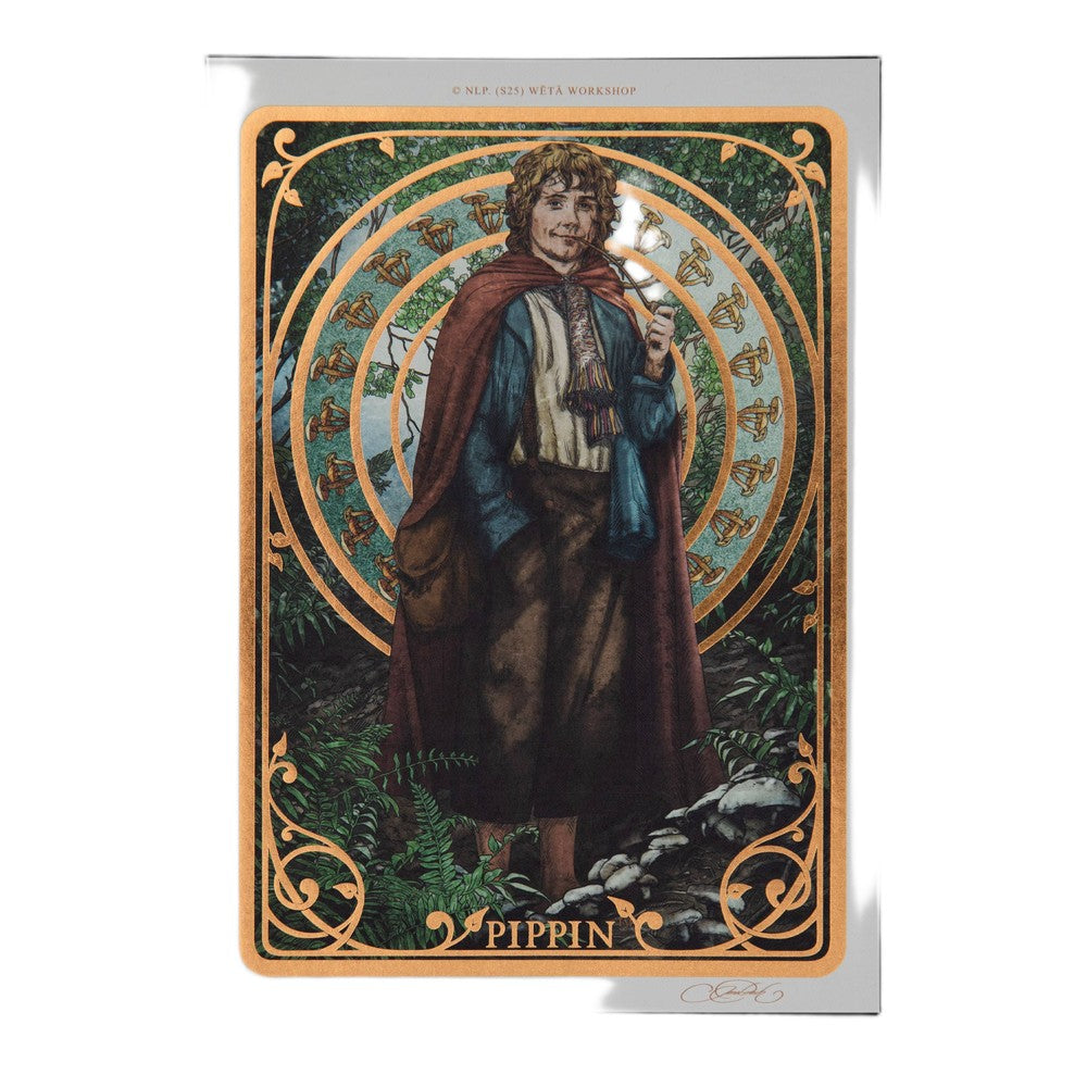 PREORDER WETA - The Lord of the Rings Trilogy - Art Print-Pippin Art Card (A5)