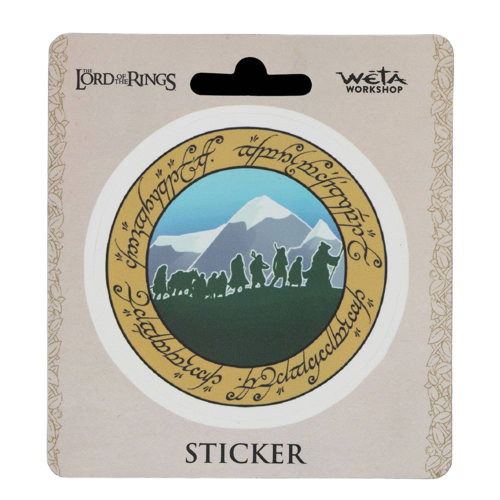 PREORDER WETA - The Lord of the Rings Trilogy - Sticker - The Fellowship