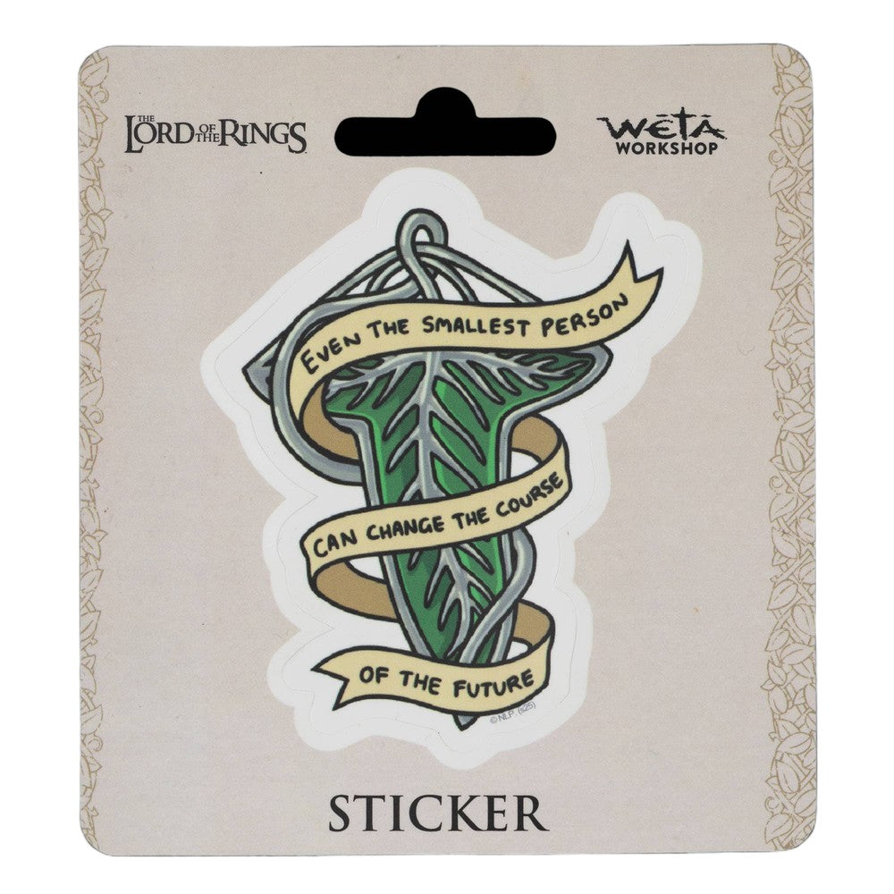 PREORDER WETA - The Lord of the Rings Trilogy - Sticker - Elven Leaf