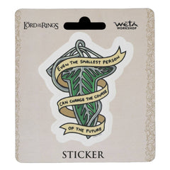 PREORDER WETA - The Lord of the Rings Trilogy - Sticker - Elven Leaf