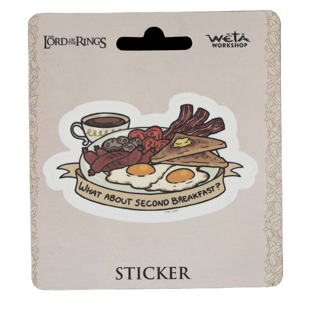 PREORDER WETA - The Lord of the Rings Trilogy - Sticker - Second Breakfast