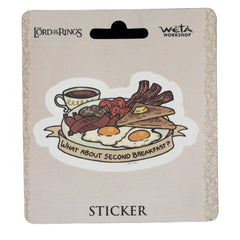 PREORDER WETA - The Lord of the Rings Trilogy - Sticker - Second Breakfast