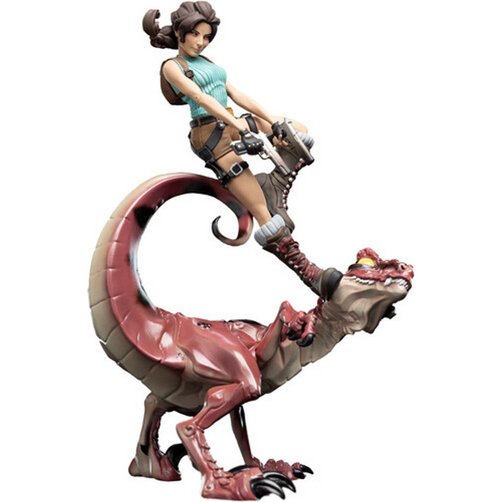 PREORDER WETA - Tomb Raider - Mini Epics - Lara Croft & Raptor