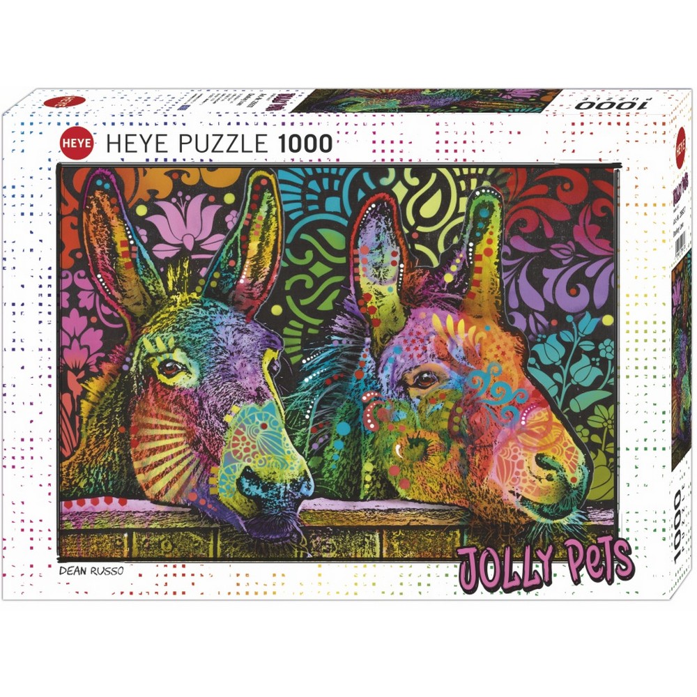 PREORDER Puzzle - Heye - Jolly Pets Donkey Love NSF 1000pc