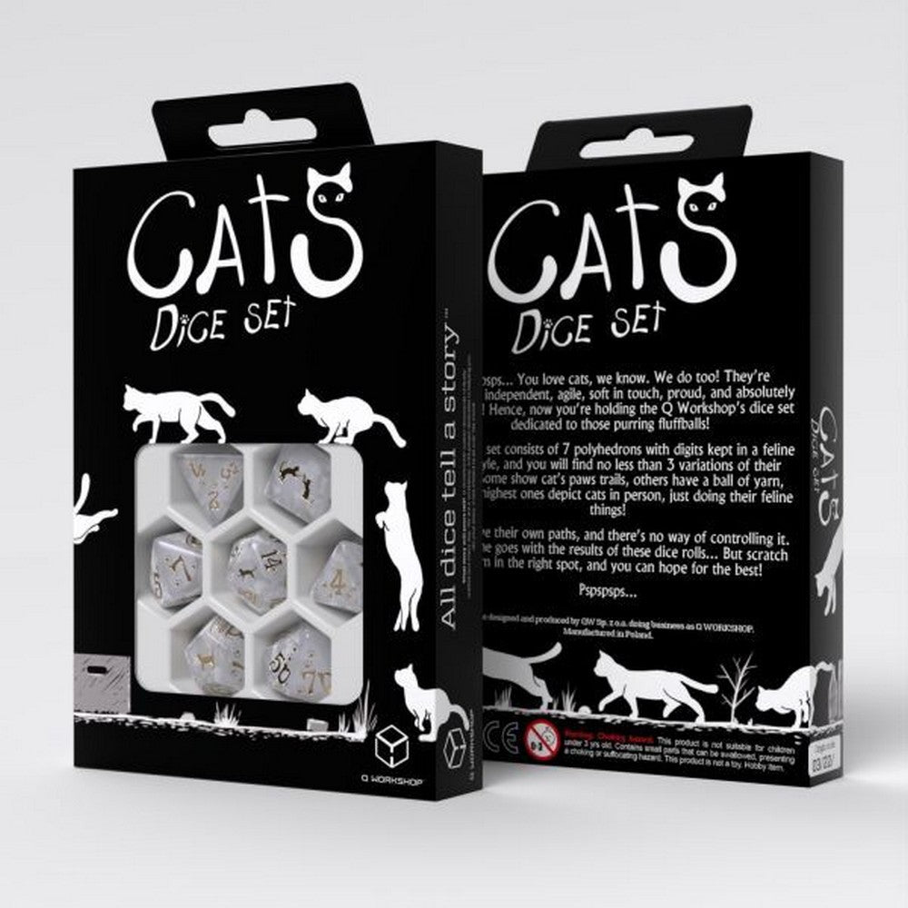 PREORDER CATS Dice Set: Purrl