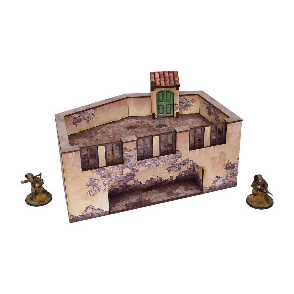 PREORDER Micro Arts Studio - WW2 Italy Terrace (1) PREPAINTED [28mm/1:56]