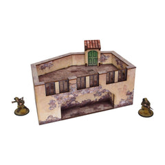 PREORDER Micro Arts Studio - WW2 Italy Terrace (1) PREPAINTED [28mm/1:56]