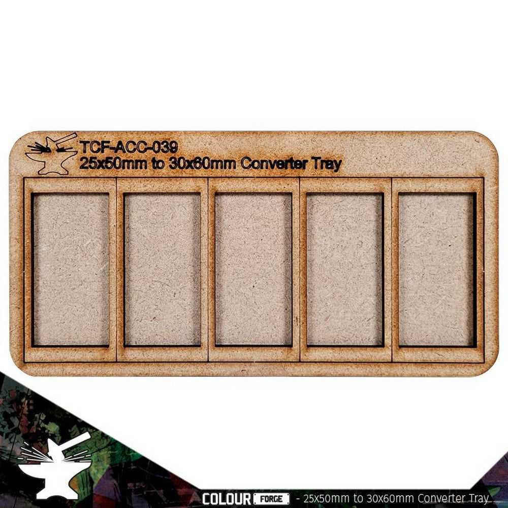 PREORDER The War Hub - Converter Movement Tray 25x50mm to 30x60mm (5x1)