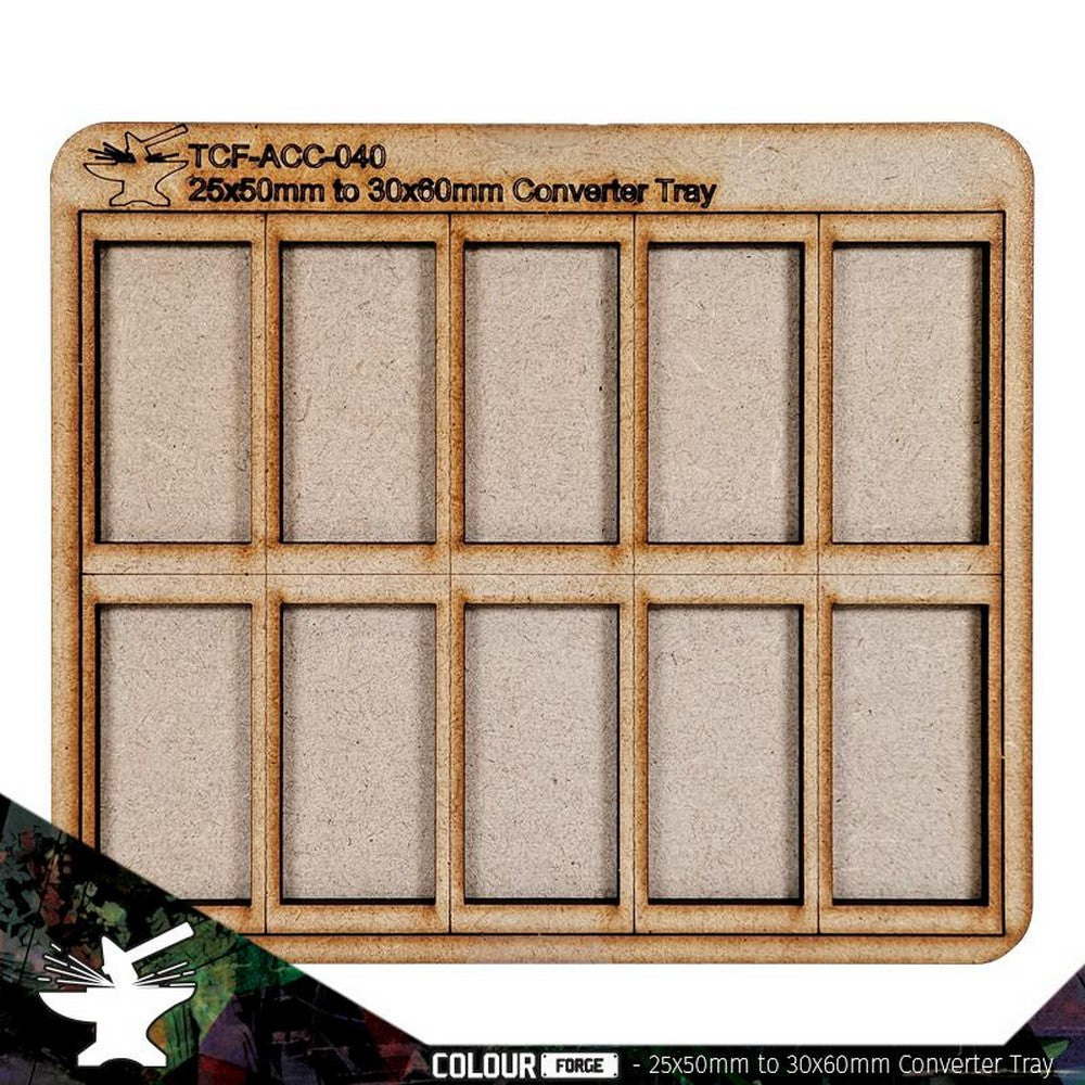 PREORDER The War Hub - Converter Movement Tray 25x50mm to 30x60mm (5x2)