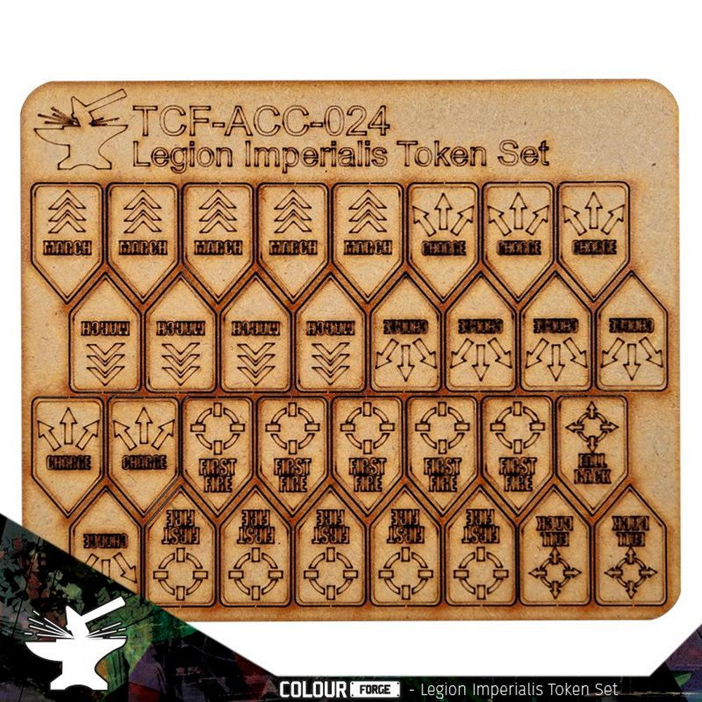 PREORDER The War Hub - Legions Imperialis Token Set