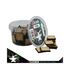 PREORDER The War Hub - MDF Bases - 25mm Square (70)