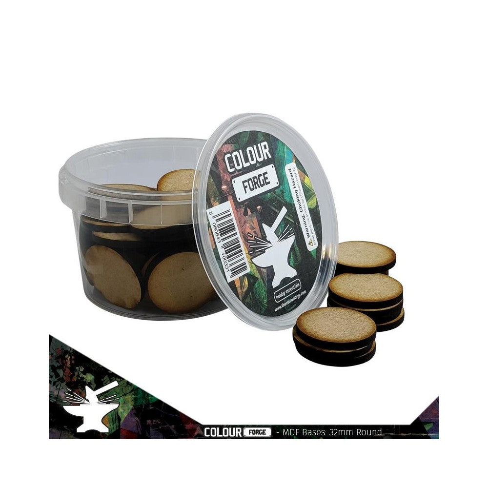 PREORDER The War Hub - MDF Bases - 32mm Round (52)