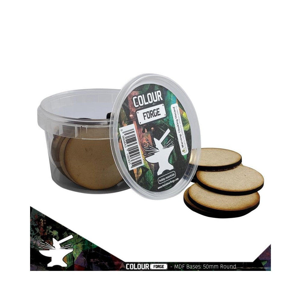 PREORDER The War Hub - MDF Bases - 50mm Round (17)