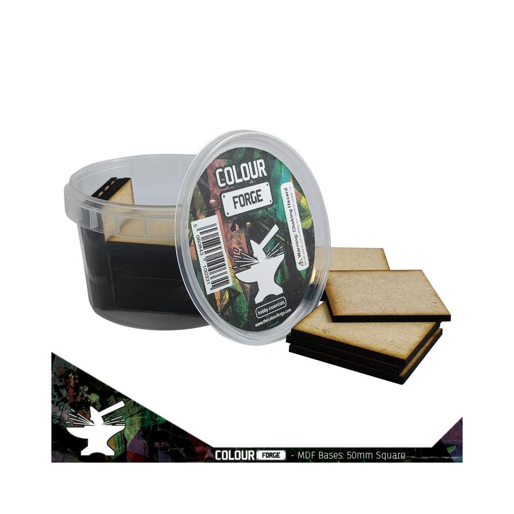 PREORDER The War Hub - MDF Bases - 50mm Square (14)