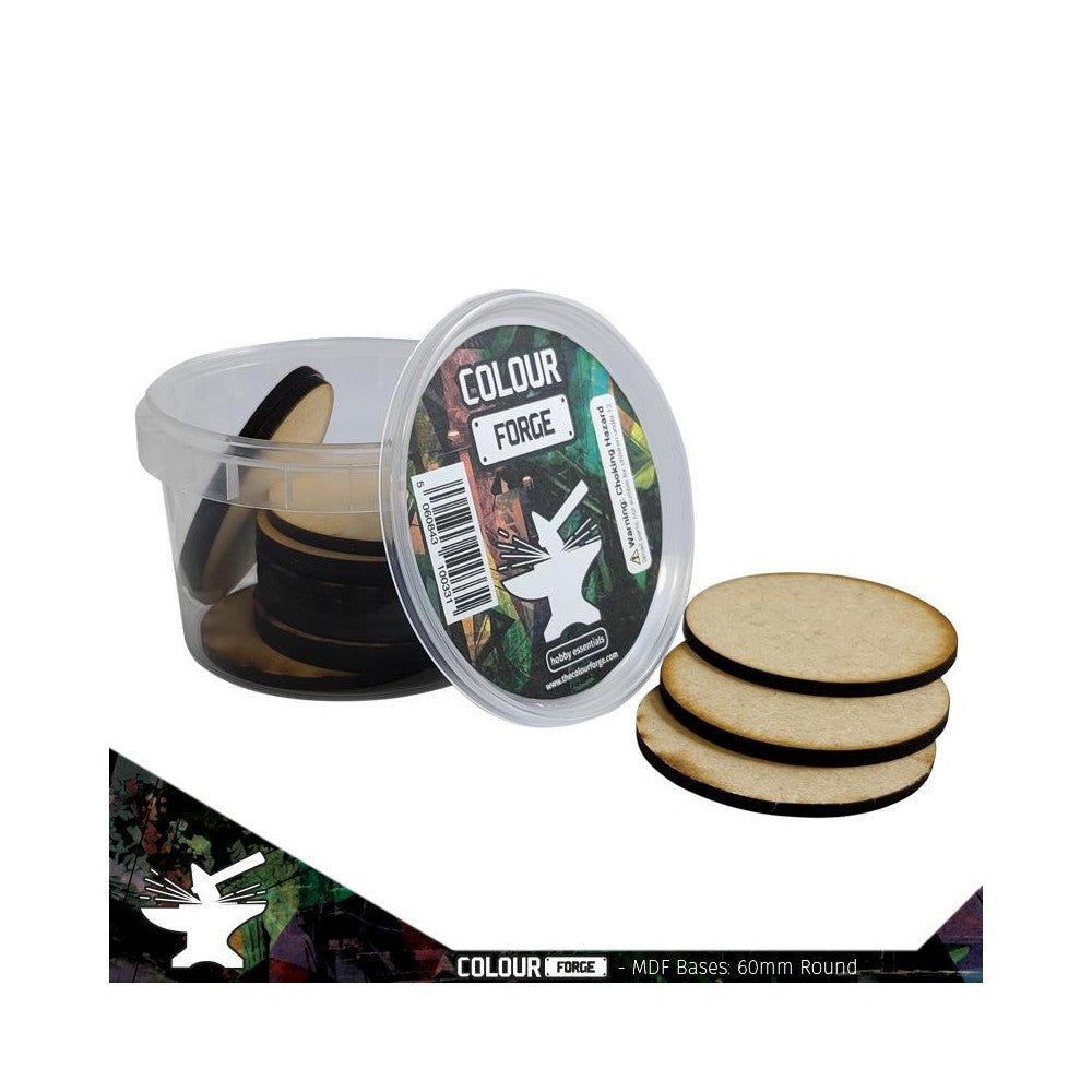 PREORDER The War Hub - MDF Bases - 60mm Round (14)