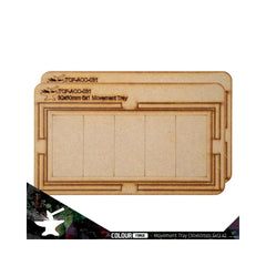 PREORDER The War Hub - Movement Tray 30x60mm (5 x 1)