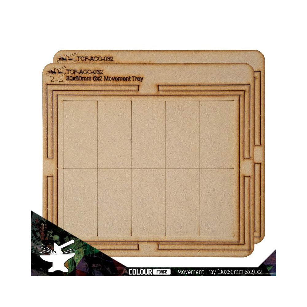 PREORDER The War Hub - Movement Tray 30x60mm (5 x 2)