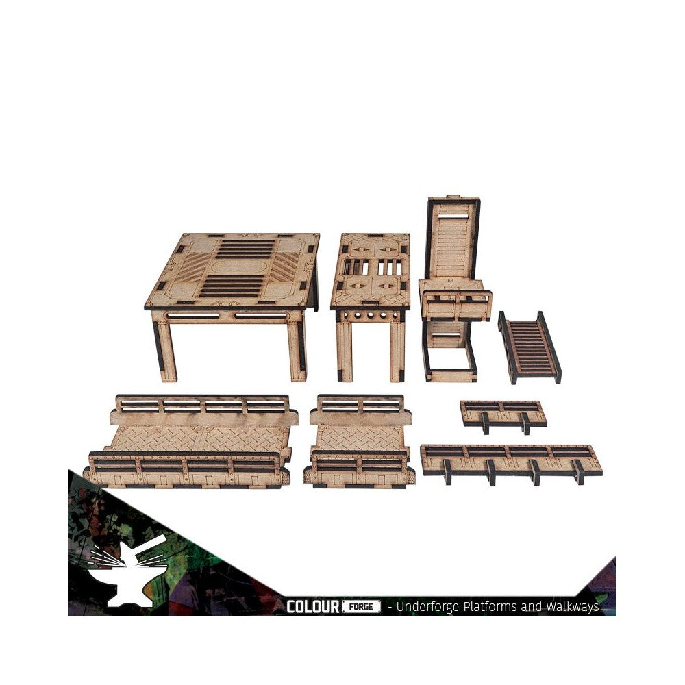 PREORDER The War Hub - Underforge - Platforms and Walkways