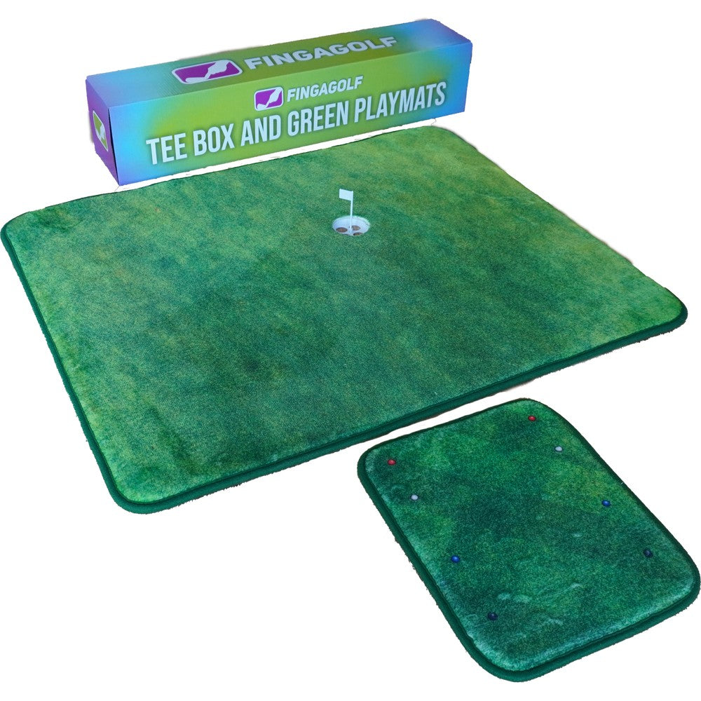 PREORDER Fingagolf Tee Box and Green Playmats