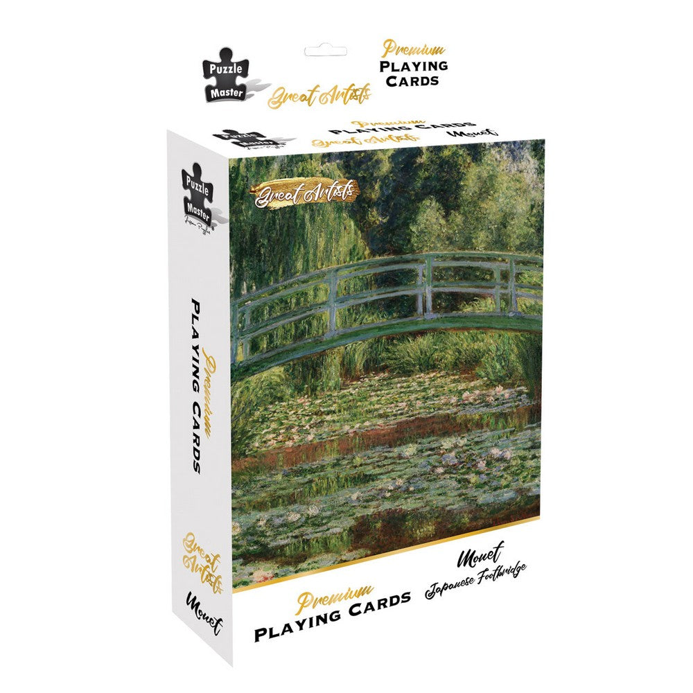 Great Artist Playing Cards: Monet Japanese Footbridge
