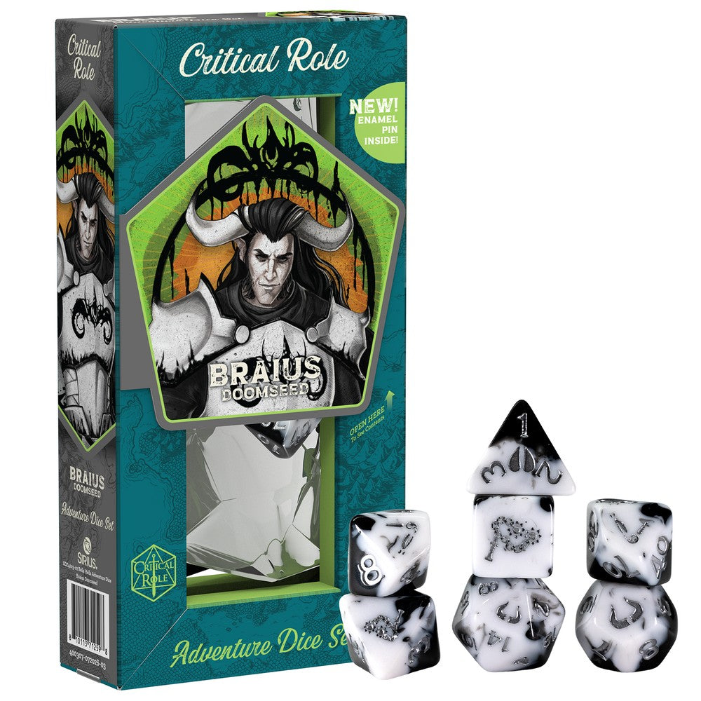 PREORDER Sirius - Bells Hells Adventure Dice  Braius Doomseed