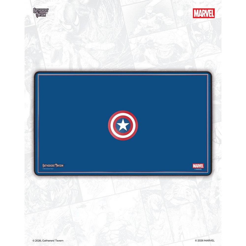 PREORDER Gatherers Tavern - Playmat - Marvel - Captain America