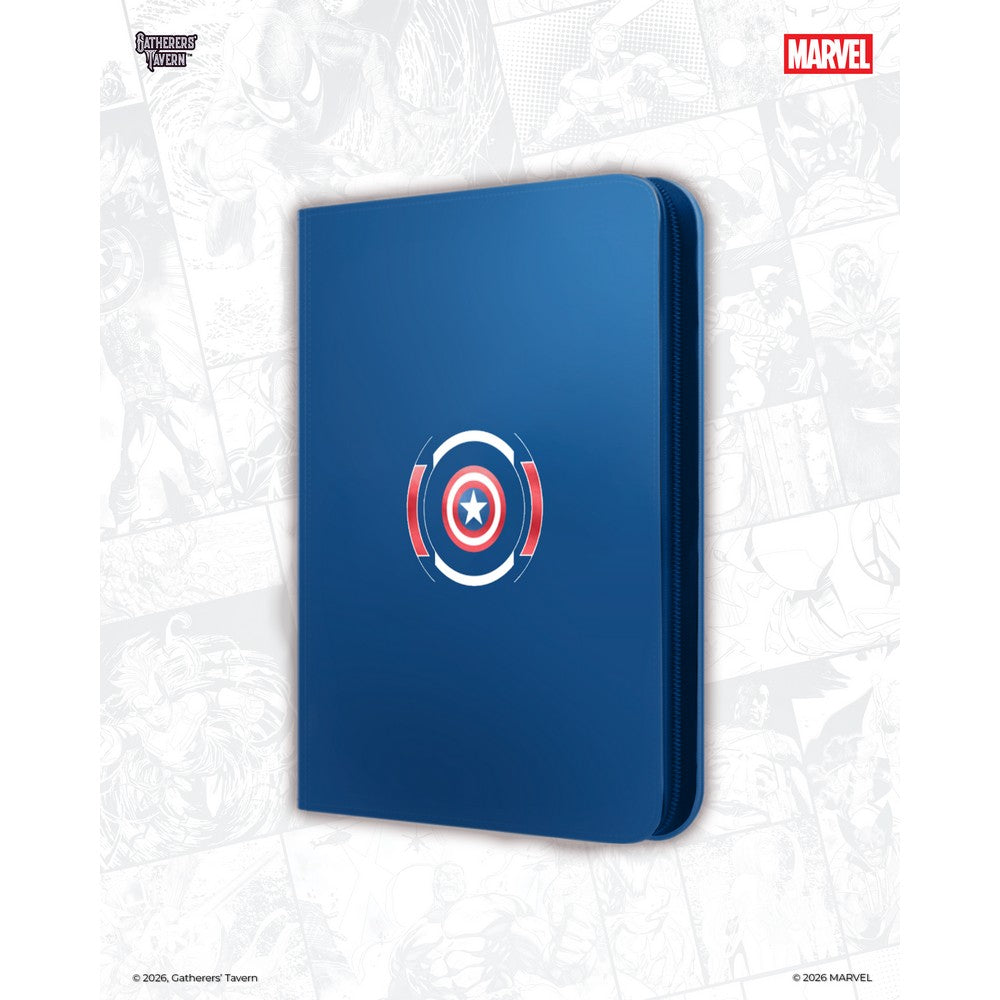 PREORDER Gatherers Tavern - Binders - Marvel - 9 Pocket - Captain America