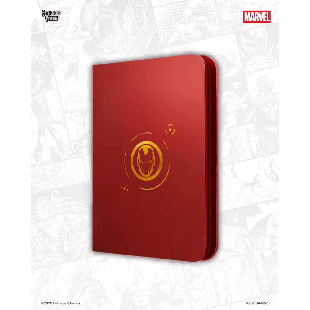 PREORDER Gatherers Tavern - Binders - Marvel - 9 Pocket - Iron Man