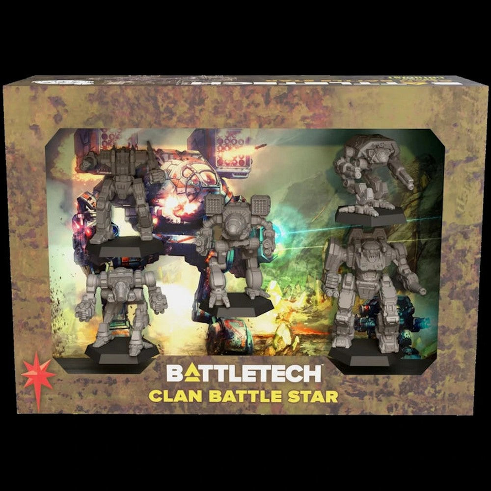 PREORDER BattleTech Clan Battle Star Force Pack
