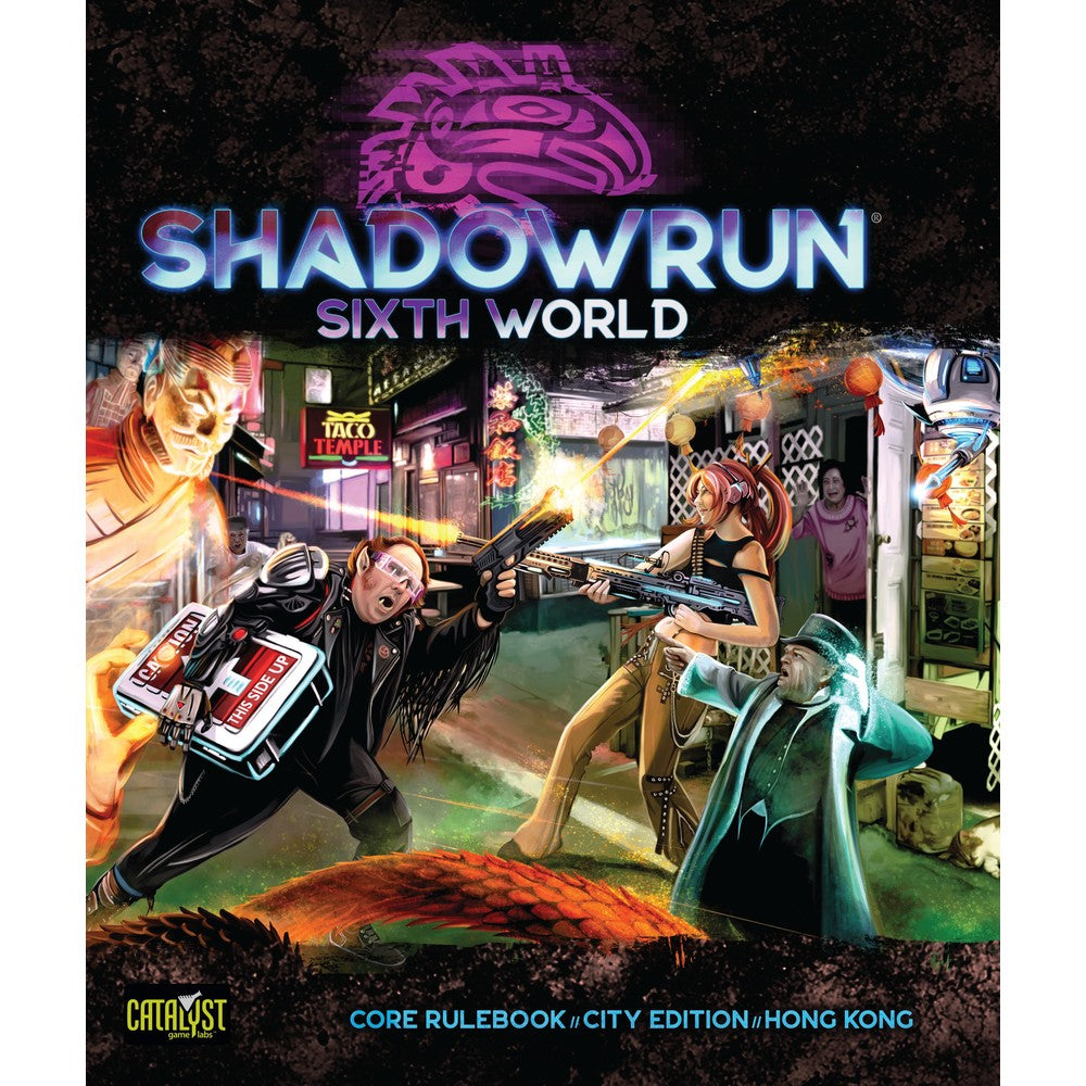 PREORDER Shadowrun 6th World Core Rules Hong Kong