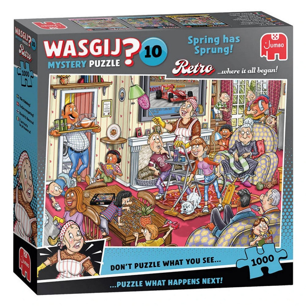 PREORDER Puzzle - Wasgij? - Retro Mystery #10 Spring has Sprung (Square Box)