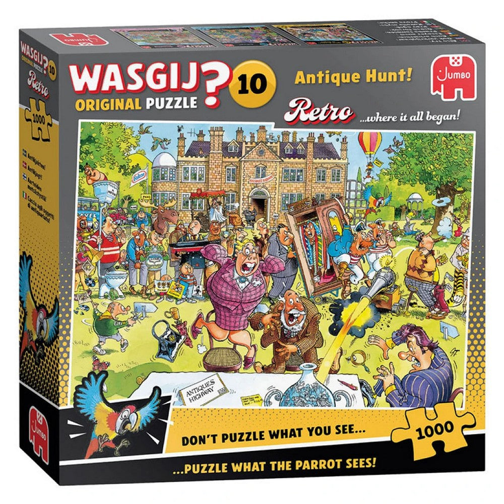 PREORDER Puzzle - Wasgij? - Retro Original #10 Antique Hunt (Square Box)