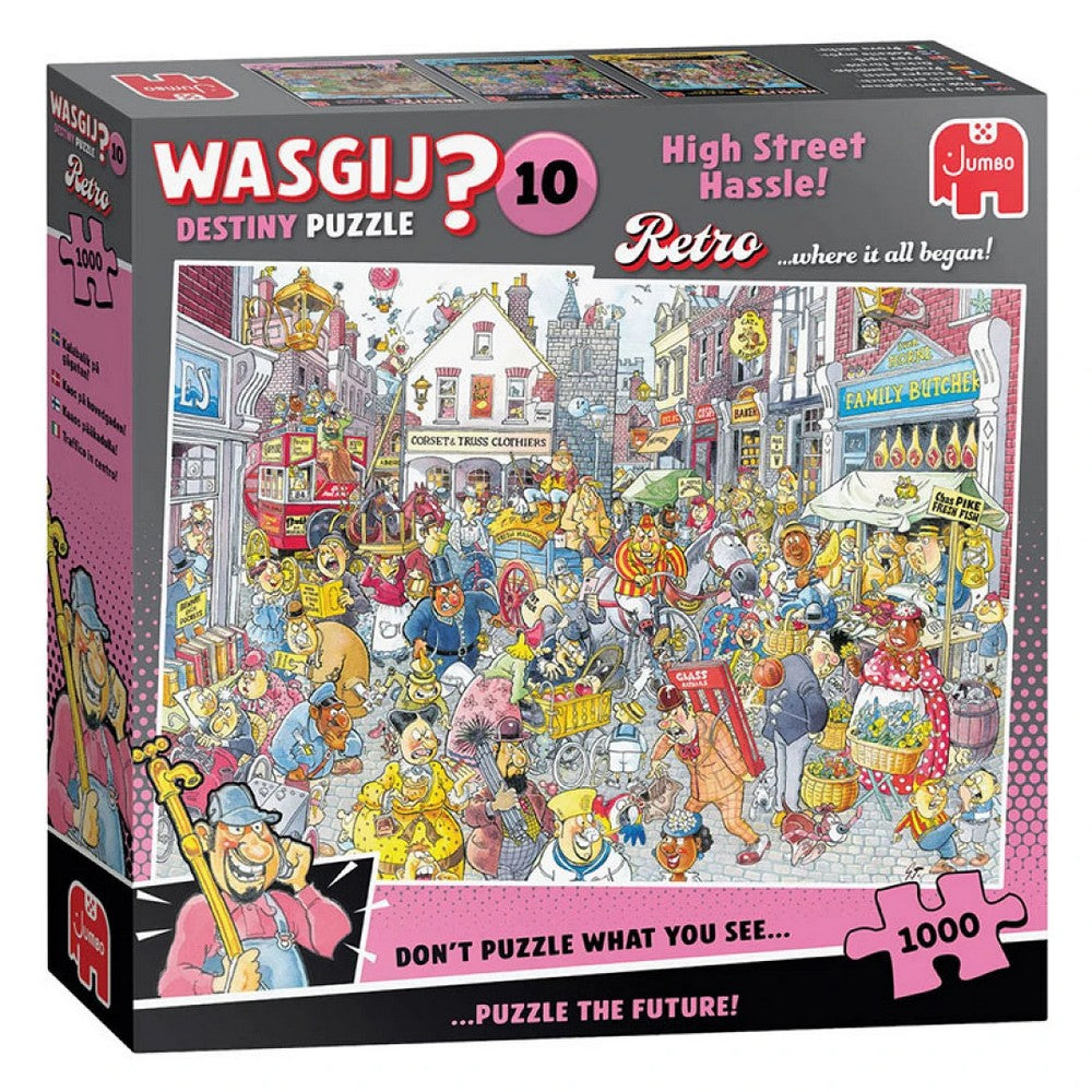 PREORDER Puzzle - Wasgij? - Retro Destiny #10 High Street Hassle (Square Box)