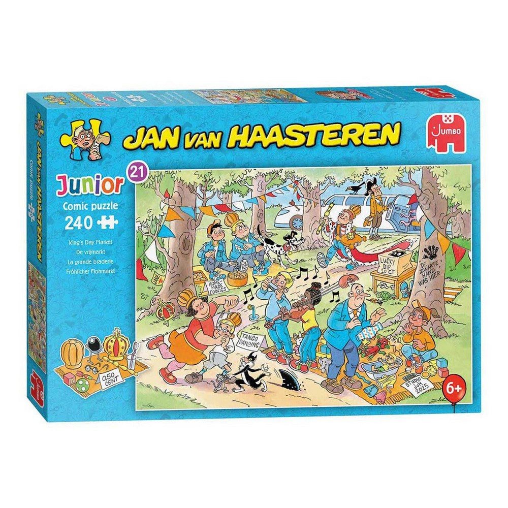 PREORDER Puzzle - Jumbo Jan van Haasteren - Kids; Kings Day Market 240pc