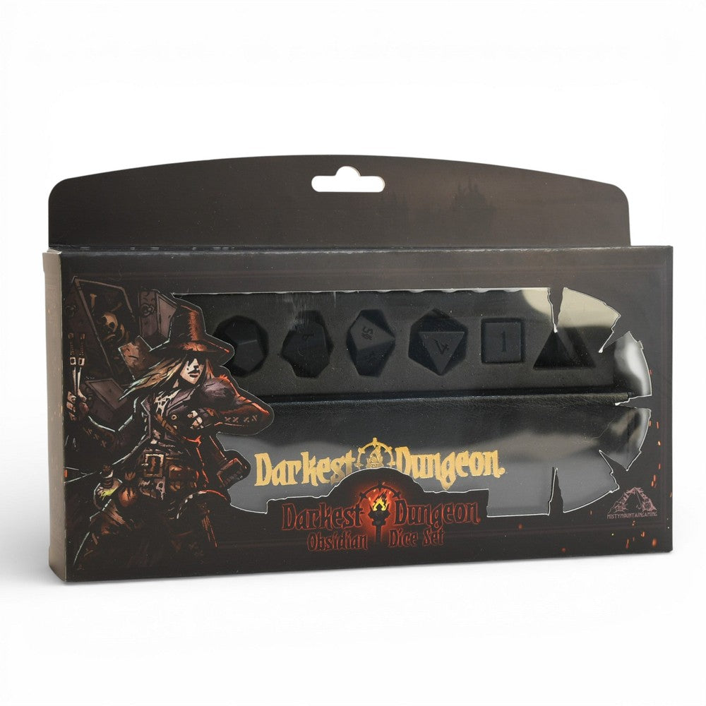 PREORDER Darkest Dungeon Obsidian Dice Set