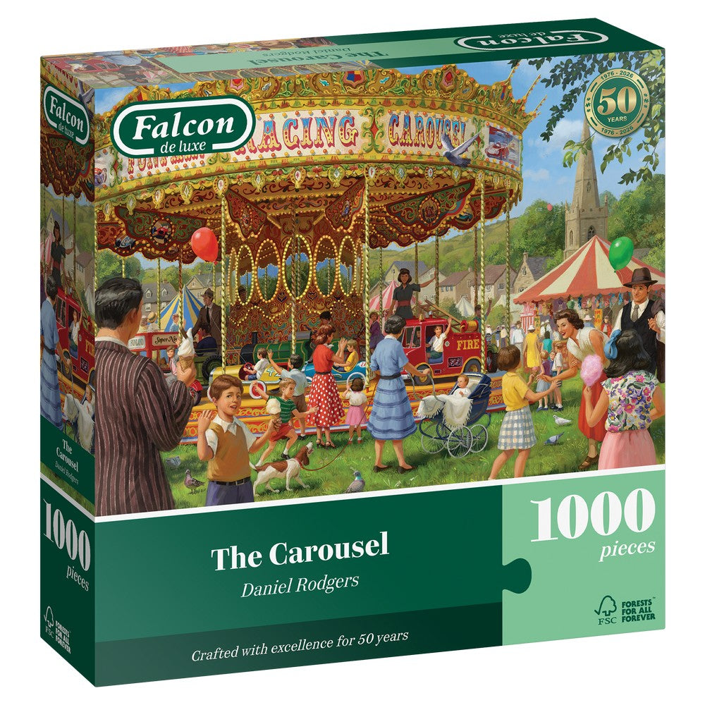 PREORDER Puzzle - Jumbo - Falcon - The Carousel (1000 pieces)