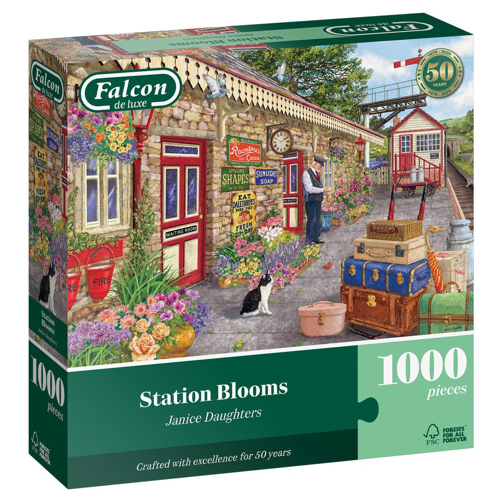 PREORDER Puzzle - Jumbo - Falcon - Station Blooms (1000 pieces)